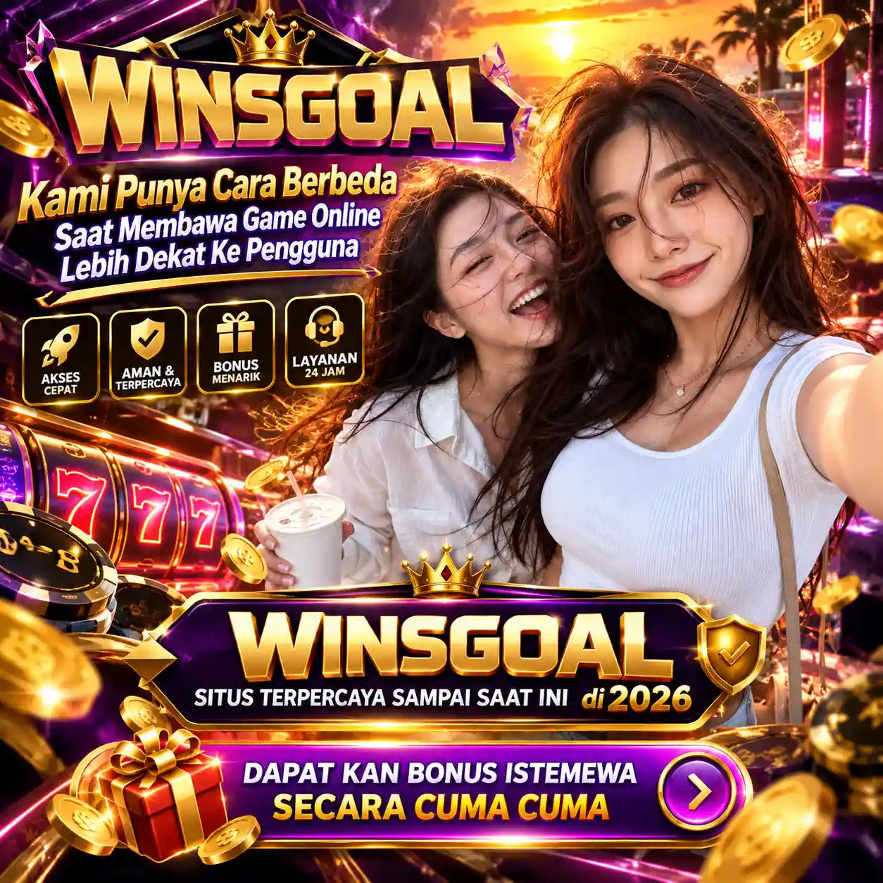 WINSGOAL (WG) Punya Cara Berbeda Saat Membawa Game Online Lebih Dekat Ke Pengguna