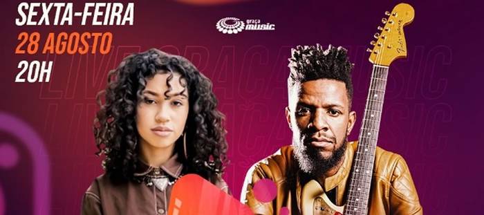 Live show da Graça Music apresenta colaboração inédita entre Eliezer de Tarsis e Izabela Ryos