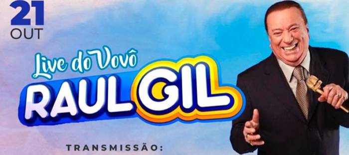 Live “Gospel” do Vovô Raul Gil promete estremecer a internet