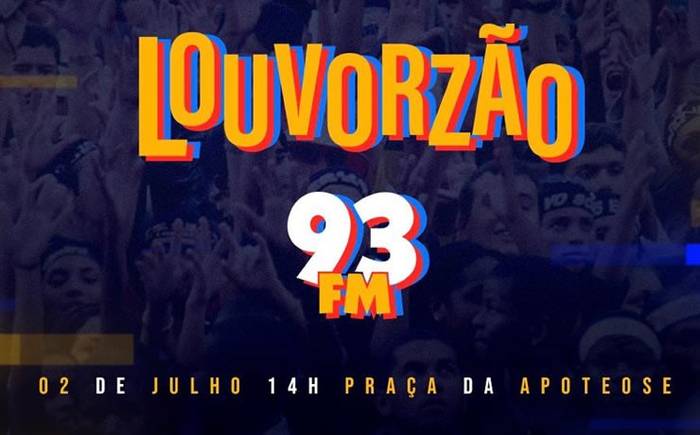 Louvorzão 93 reunirá 30 atrações em mais de oito horas de show na Praça da Apoteose