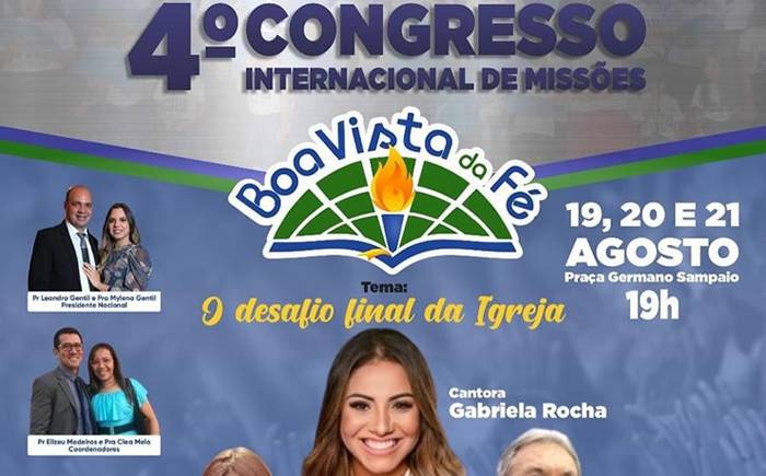 Mais de 80 pessoas se convertem em congresso da Igreja da Fé, em Roraima