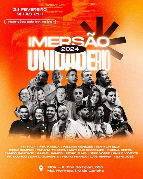 UnidadeRIO promove maior encontro de capacitação para pastores e líderes de jovens