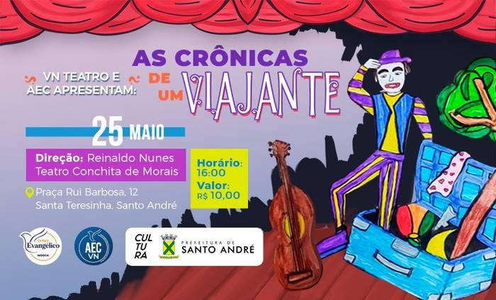 Cia. VN Teatro apresenta: "As Crônicas de um Viajante", uma viagem teatral para toda a família