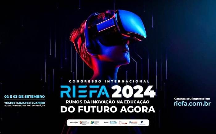 Congresso Internacional "Rumos de Inovação na Educação do Futuro Agora" 2024 inclui Game Jam RIEFA