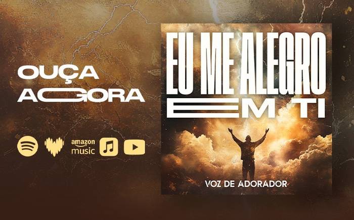 Banda Voz de Adorador lança o single “Eu Me Alegro em Ti”, canção de júbilo para as igrejas