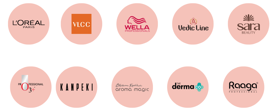 Brands we're using at Nature's Palette Salon