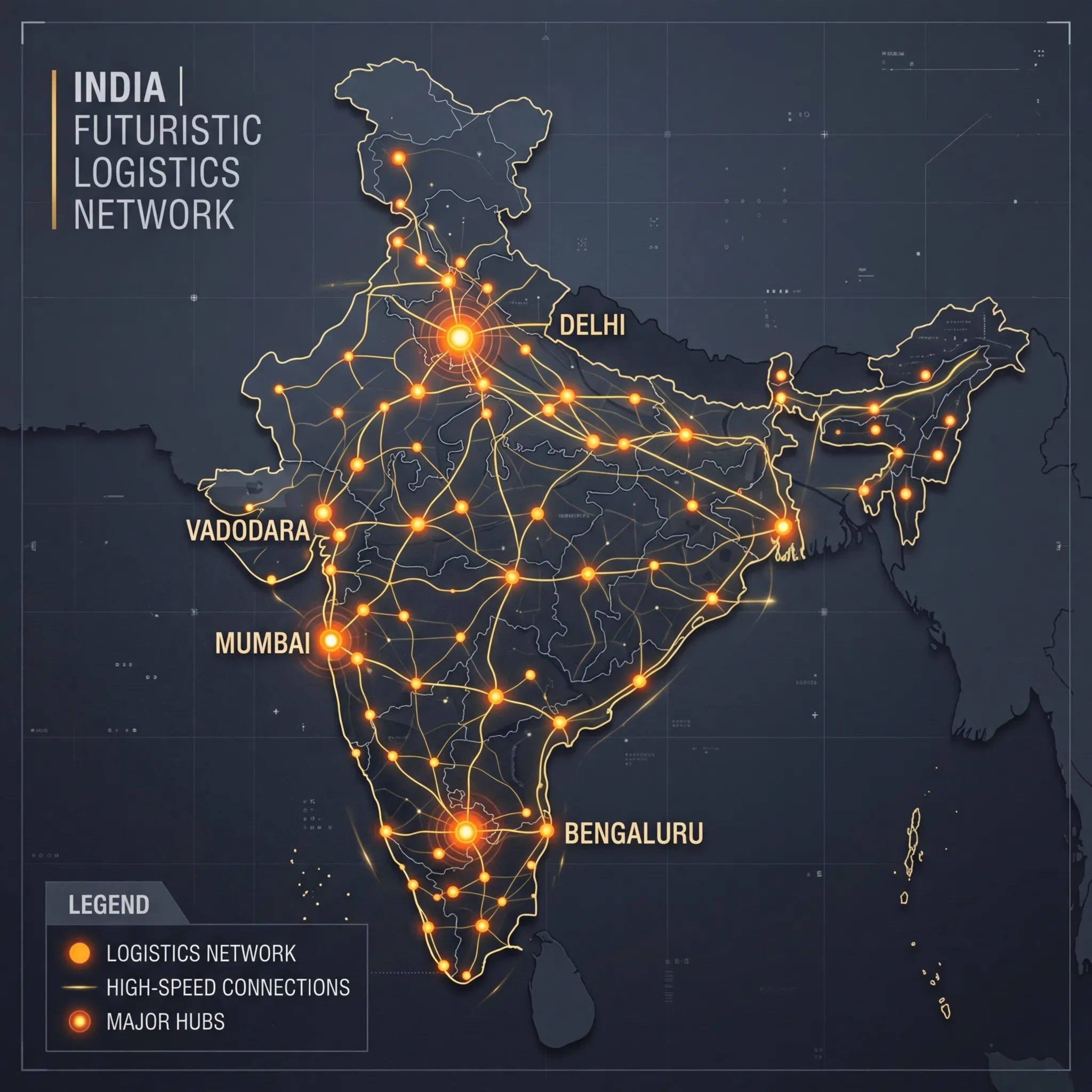 Narayan Transports PAN India Network Map