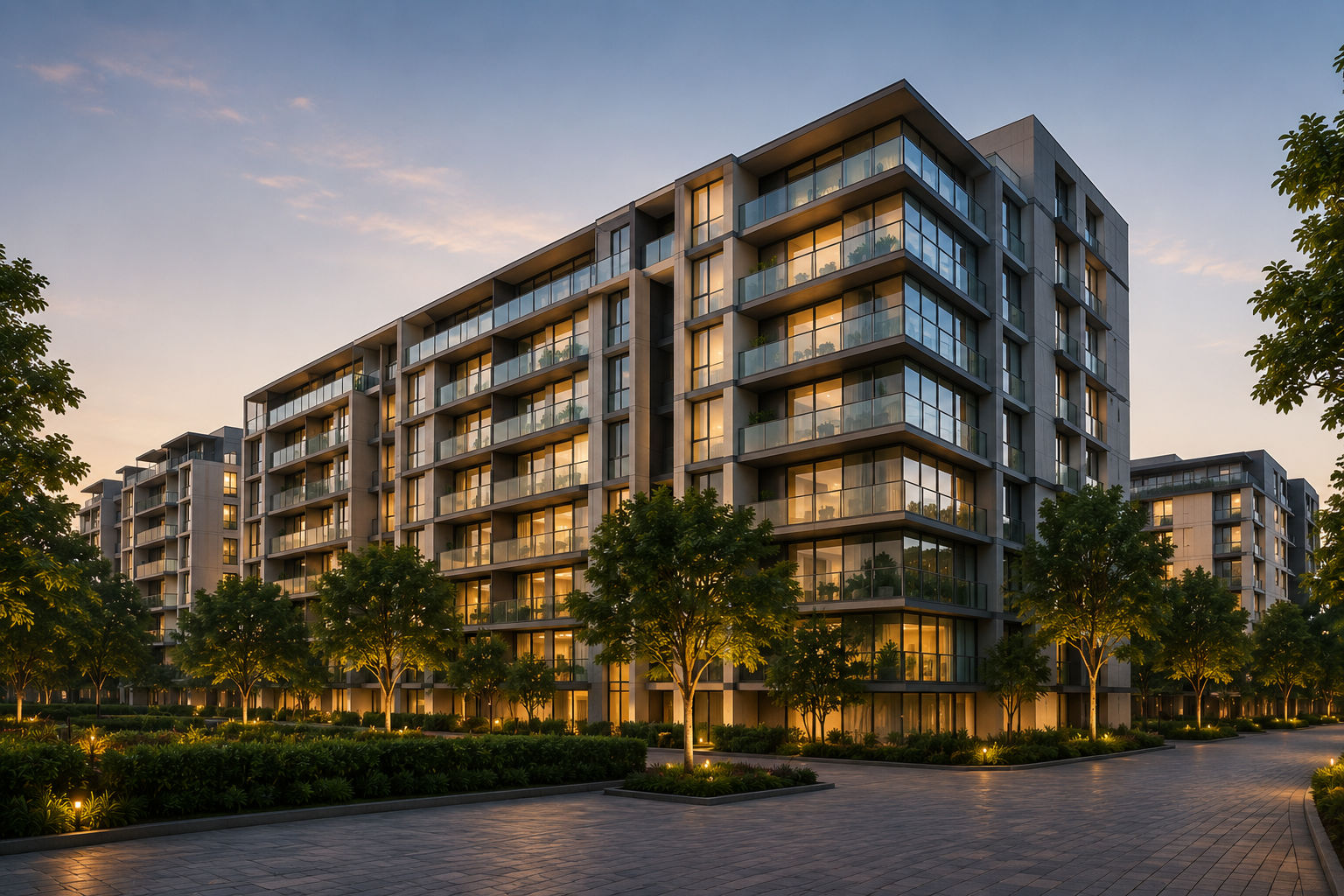 Total Environment Sarjapur Road luxury apartment building exterior