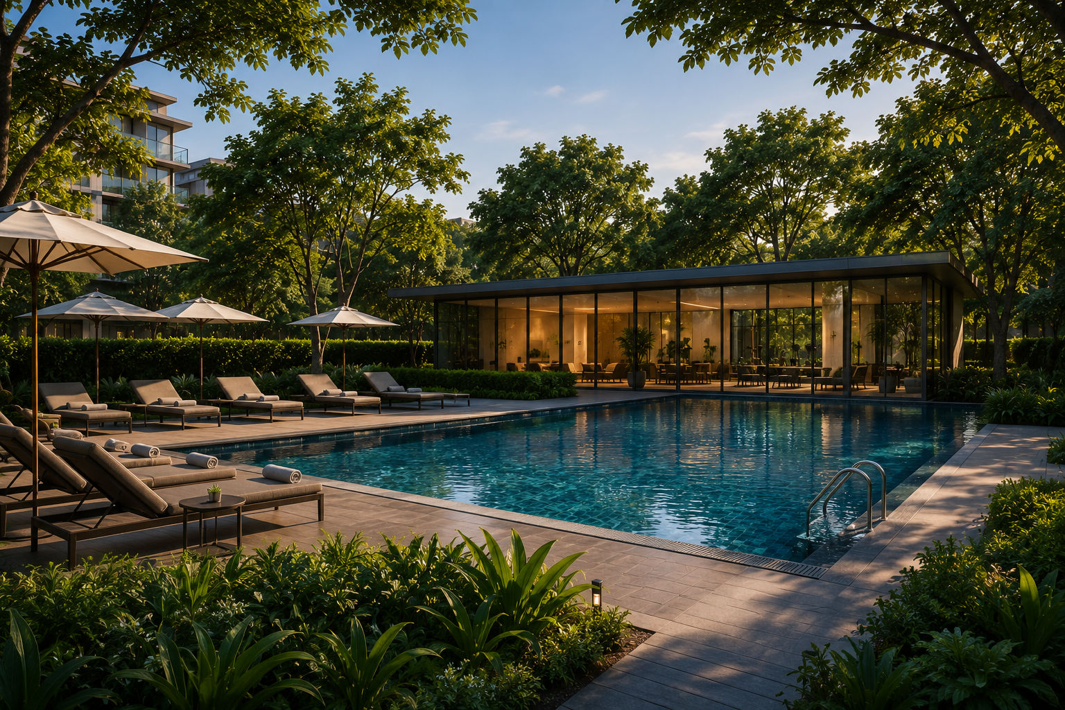 Total Environment Sarjapur Road swimming pool amenity