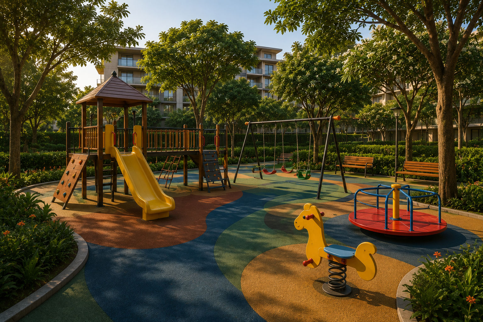 Total Environment Sarjapur Road children's play area