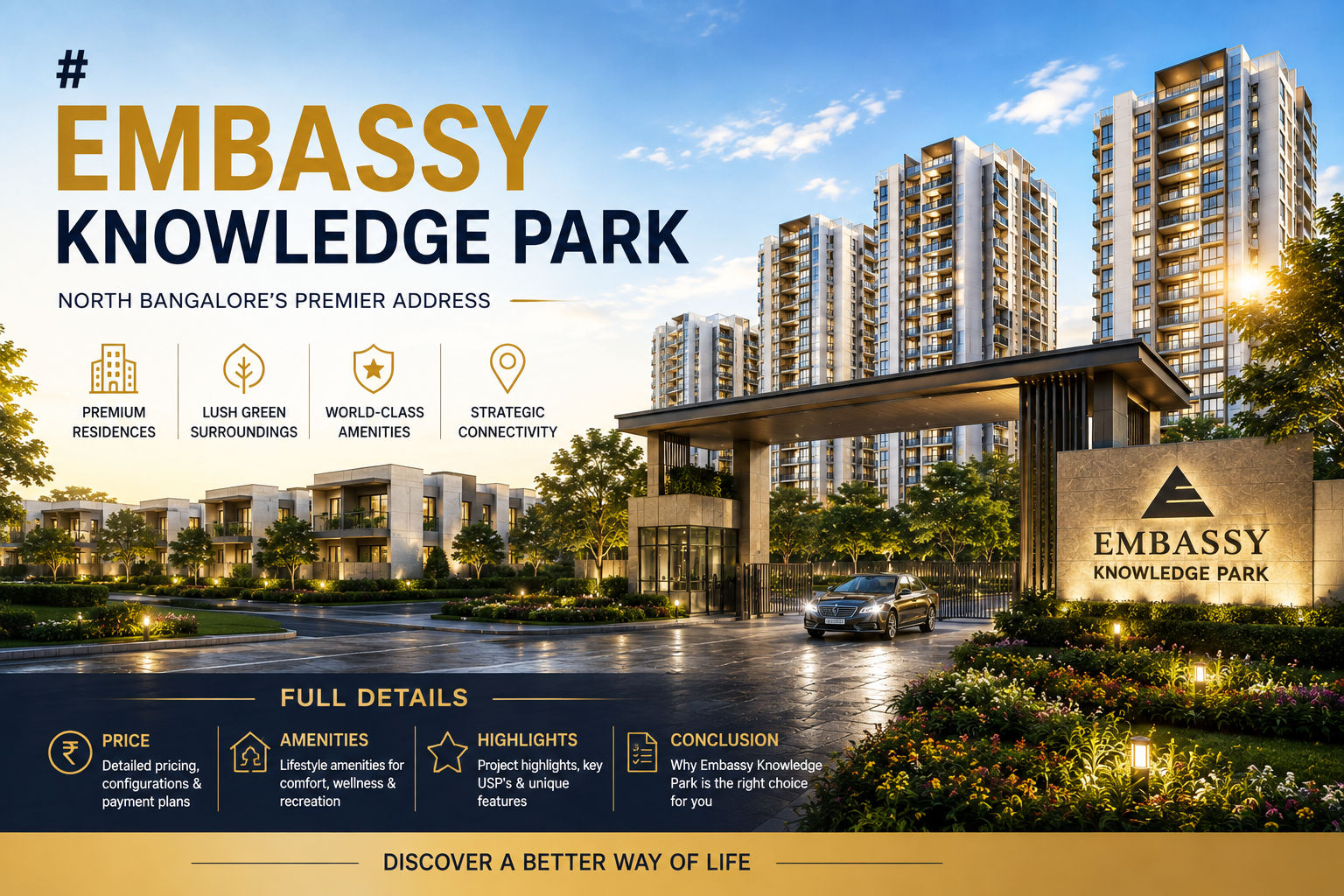 Embassy Knowledge Park: Full Detail Price, Amenities, Highlight, Conclusion Embassy Knowledge Park: Full Detail Price, Amenities, Highlight, Conclusion