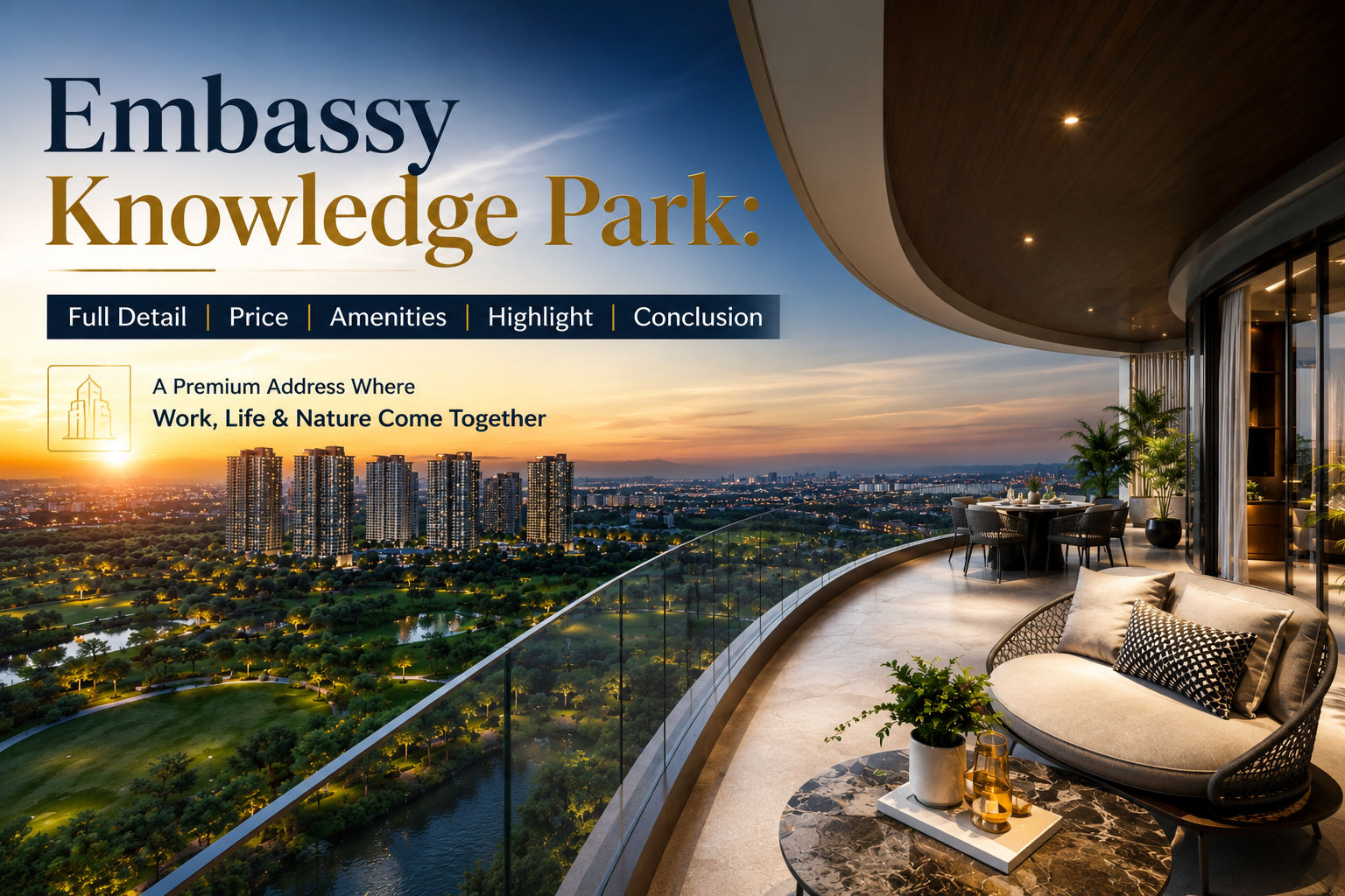 Embassy Knowledge Park: Full Detail Price, Amenities, Highlight, Conclusion Embassy Knowledge Park: Full Detail Price, Amenities, Highlight, Conclusion