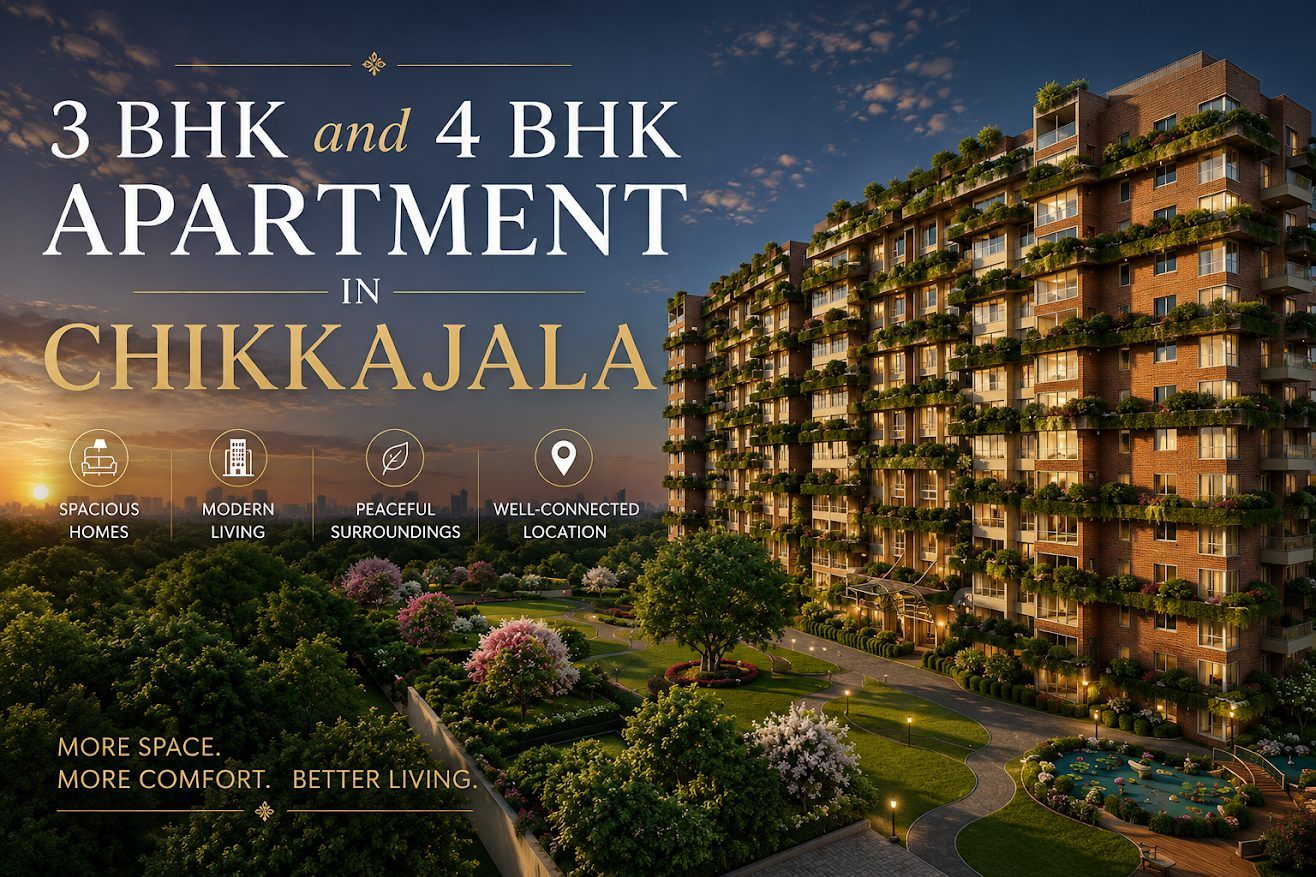 3 BHK and 4 BHK Apartment in Chikkajala