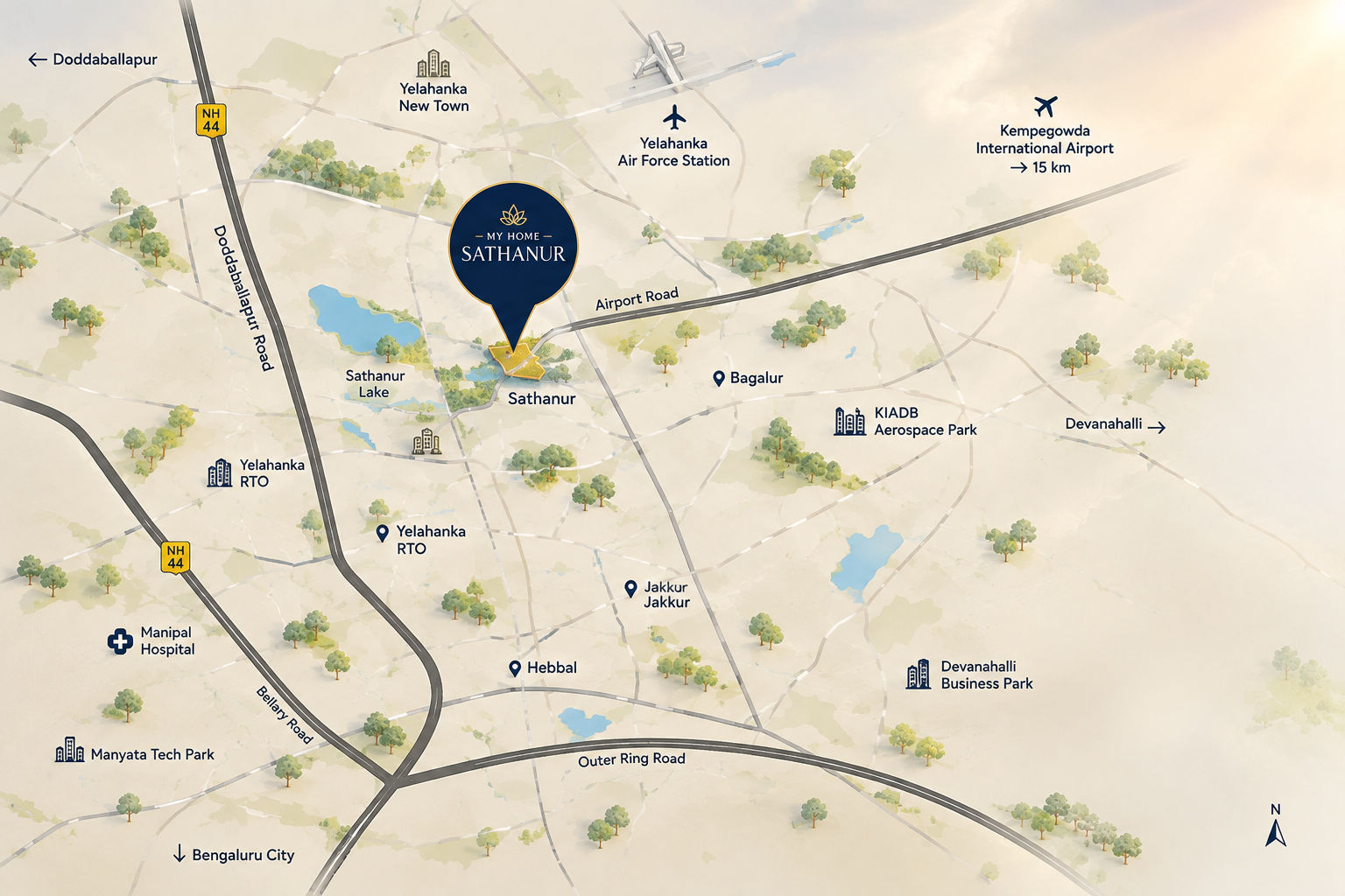 My Home Sathanur Brochure