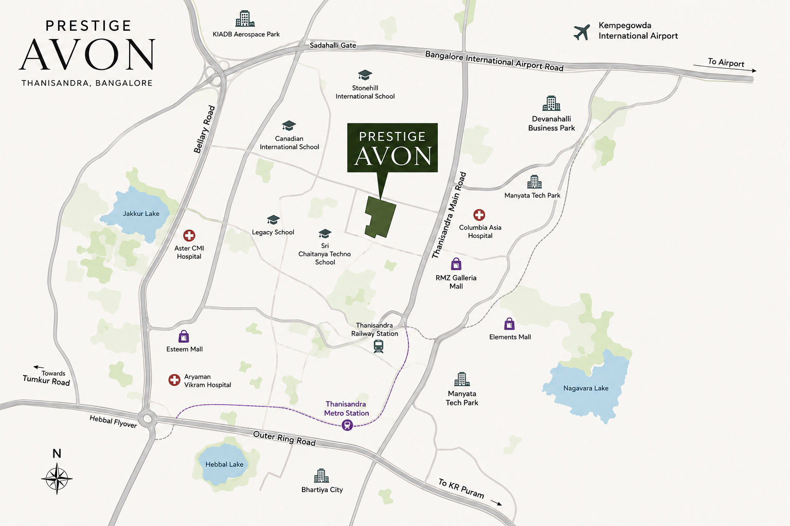 Prestige Avon Location
