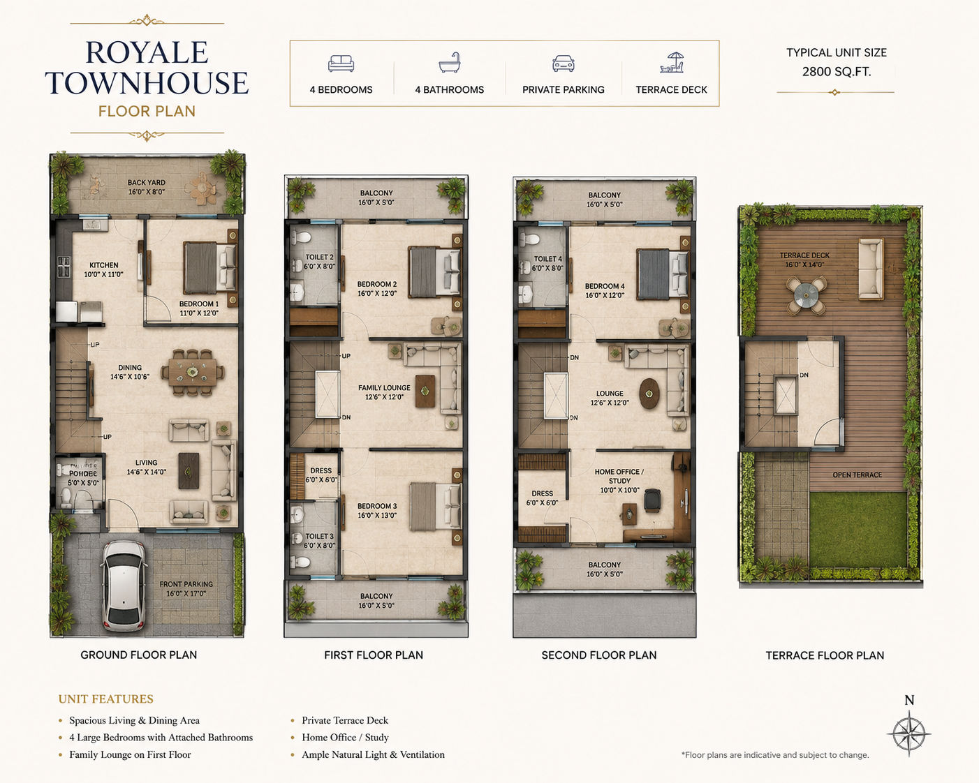 Royale floor plan