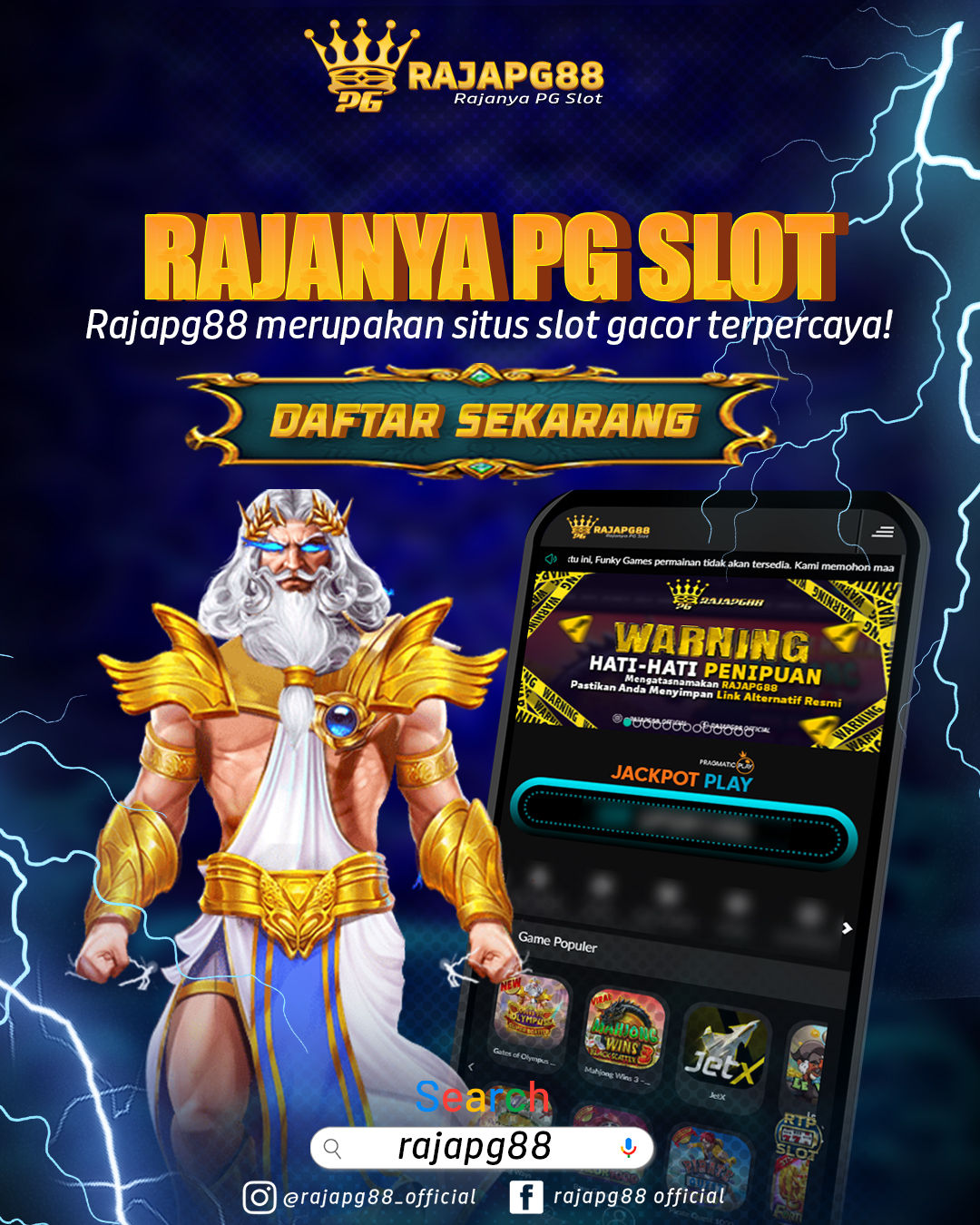 RAJAPG88 👑 Agen Situs Toto Togel & Toto Slot Resmi Terpercaya Gampang Menang Hari ini