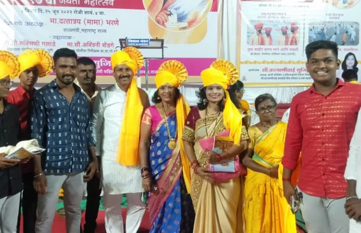 नांदेड च्या अभिनेत्री वंदना गव्हाणे यांना क्रांती शौर्य अहिल्याबाई होळकर पुरस्कार
