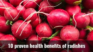 health benefits of radishes