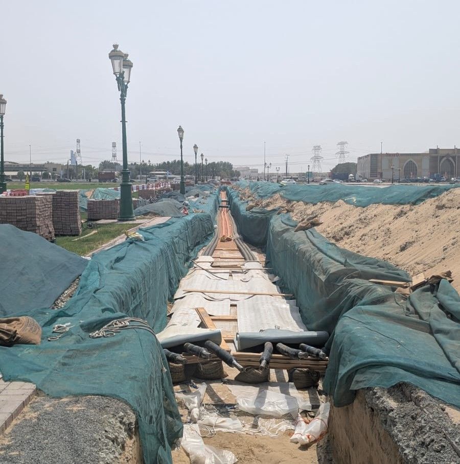 Underground Cable Trenches