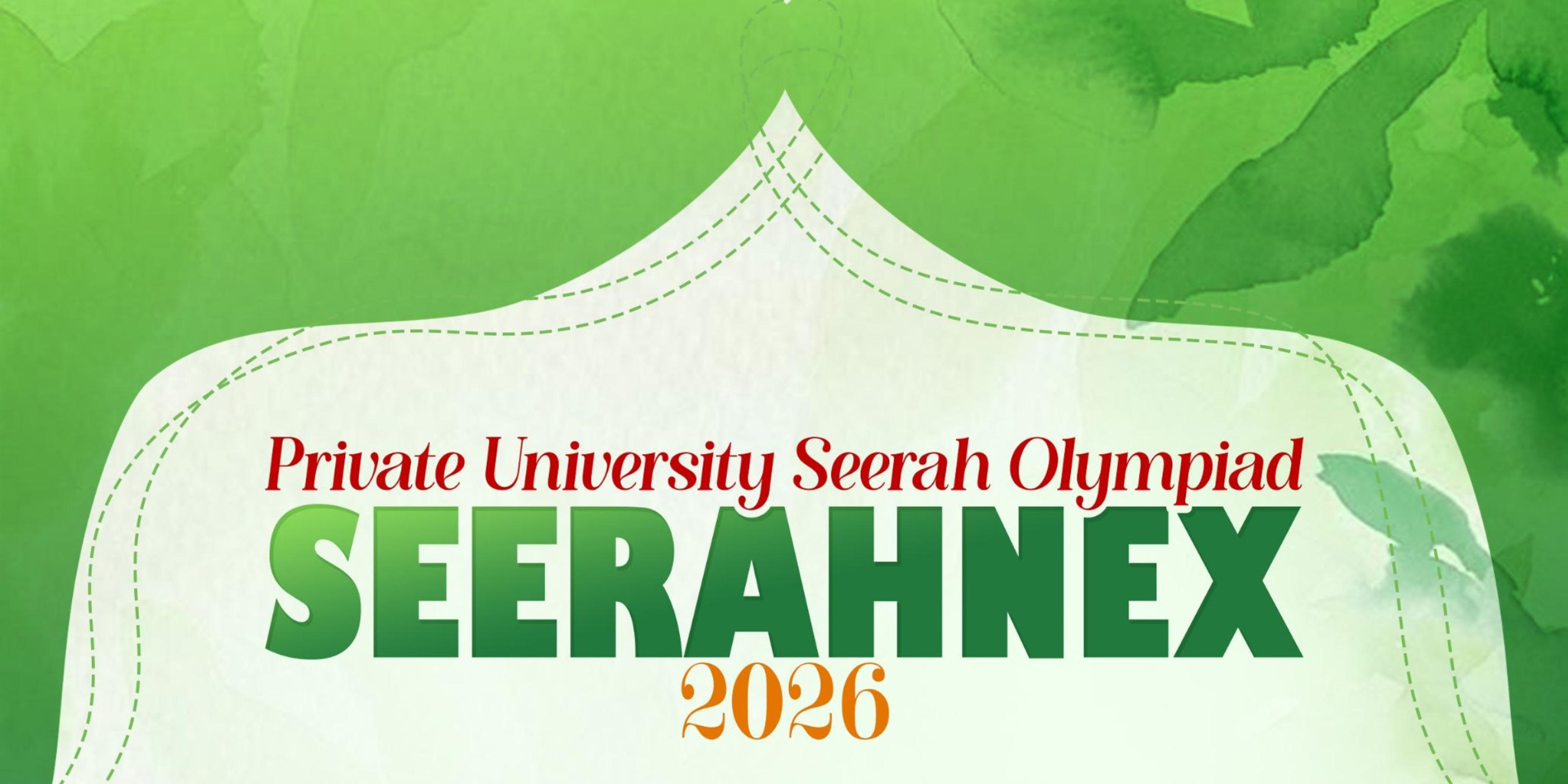Seerahnex: Private University Seerah Olympiad