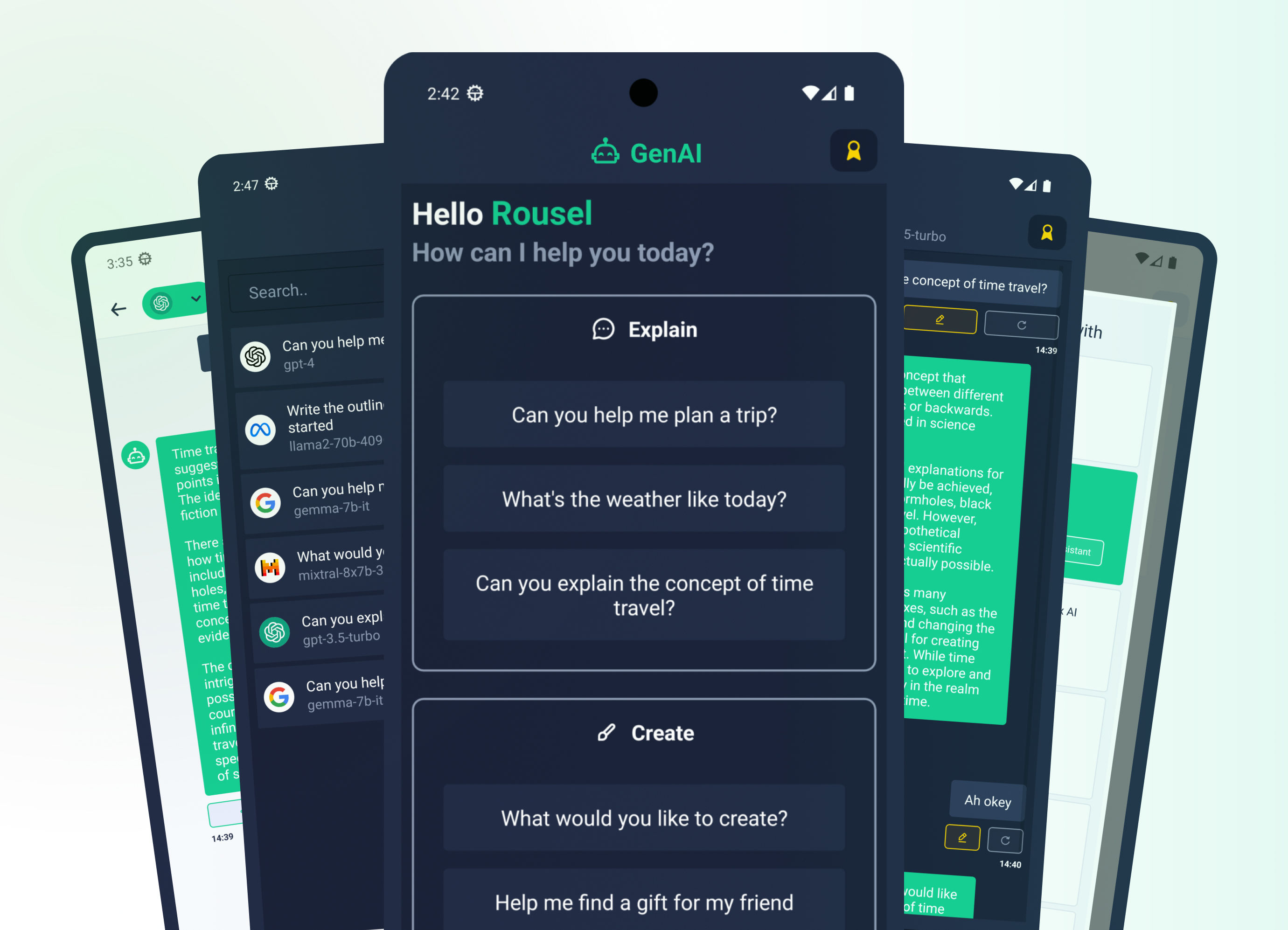 GenAI Chat - React Native AI Chat Application Template