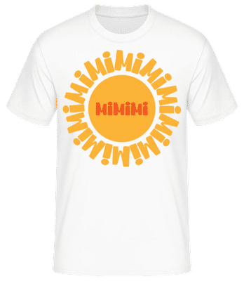 Mimimi - T-shirt standard Homme - Blanc - Devant