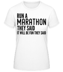 Run A Marathon · Women's B&C T-Shirt