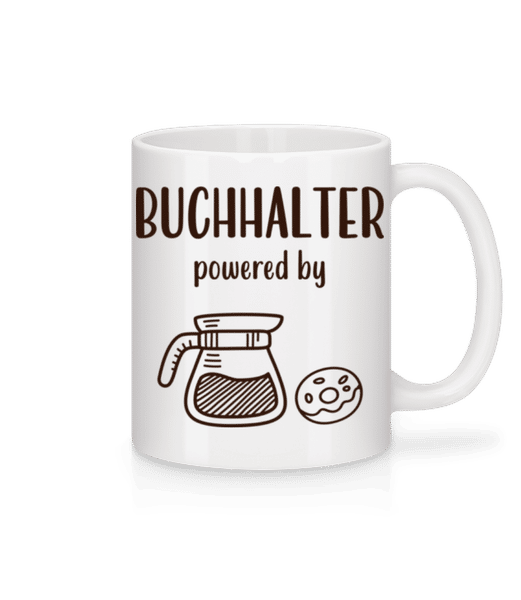 Vorschau: Buchhalter - Tasse - Weiß - Vorne