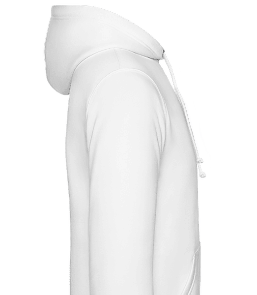 Drapeau mûré Maroc - Sweat à capuche Homme - Blanc - Droit