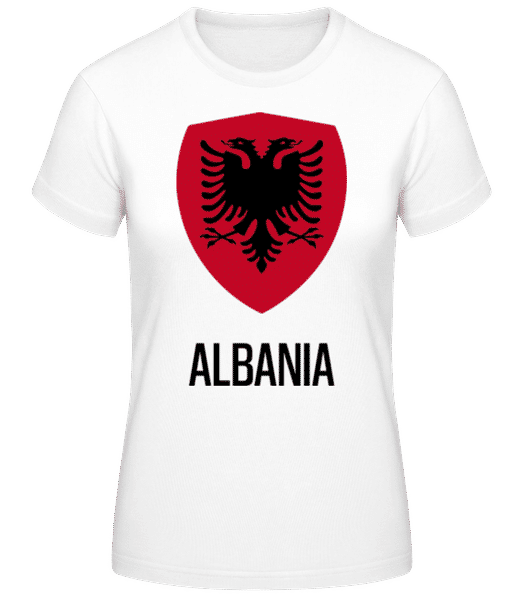 Preview: Albania - Women's Basic T-Shirt - White - Front