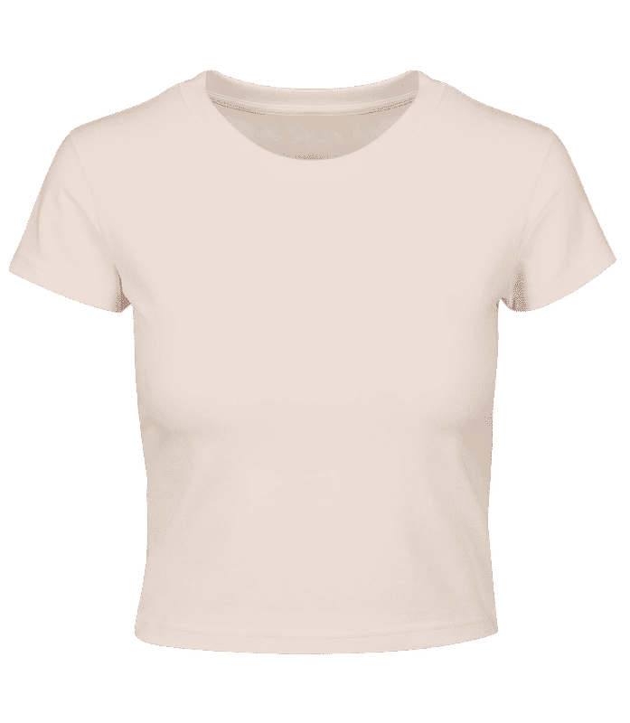 Frauen Crop T-Shirt Build Your Brand – Vorderansicht