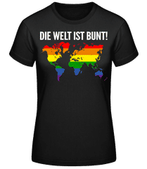 LGBTQ Die Welt Ist Bunt · Frauen Basic T-Shirt
