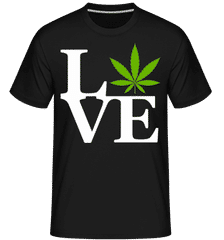 Cannabis Love Weed ·  T-Shirt Shirtinator homme