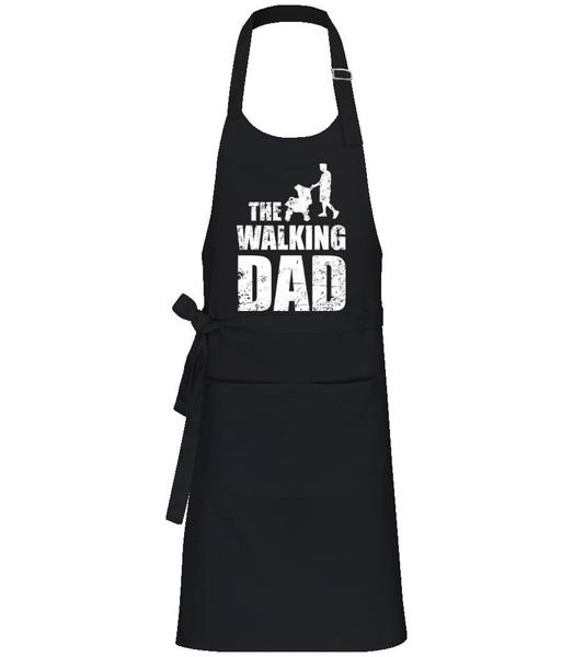 Aperçu: The Walking Dad - Tablier professionnel - Noir - Devant
