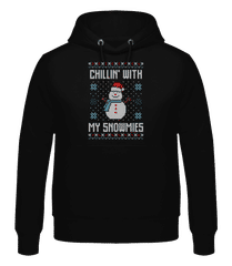 Chillin With My Snowmies · Pánska mikina