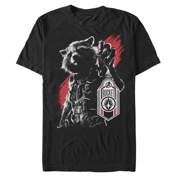 Marvel - Avengers Endgame - Rocket Tag - Homme T-shirt