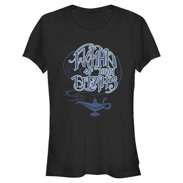 Aperçu: Disney - Aladin - Genie Women of many dreams - Femme T-shirt - Noir - Devant