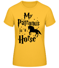 My Patronus Is A Horse · Frauen Basic T-Shirt