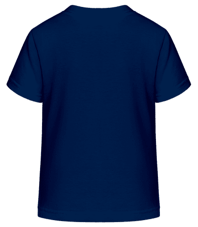 Disney - Eiskönigin - Bruni Fire Salamander Pocket - Kinder T-Shirt - Marine - Hinten