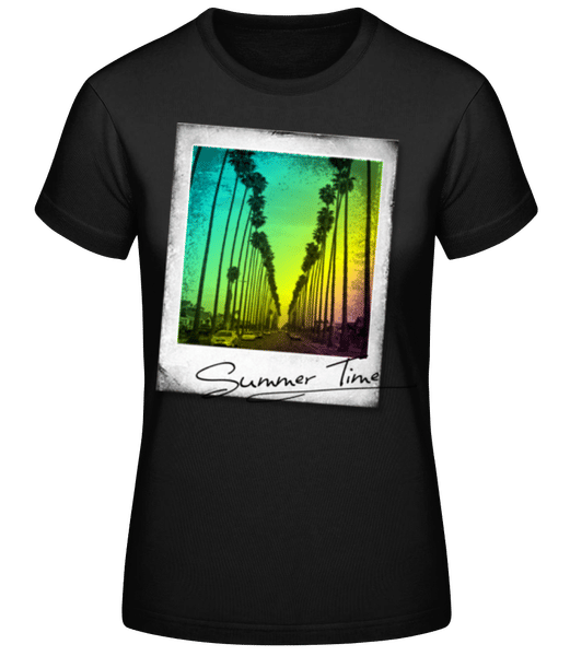 Aperçu: Summer Time - T-shirt femme B&C - Noir - Devant
