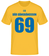 Schweden Fußball Trikot Där Gängbängsson · Männer Basic T-Shirt