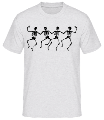 Squelettes Dancant - T-shirt standard Homme - Gris chiné - Devant