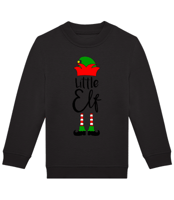 Little Elf Abstract - Sweat-shirt standard pour enfant - Noir - Devant