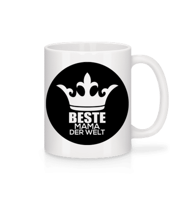 Beste Mama Der Welt - Tasse - Weiß - Vorne