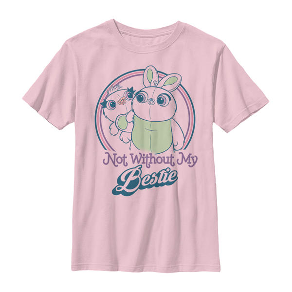Pixar - Toy Story - Ducky et Bunny Bestie - Enfant T-shirt - Rose - Devant