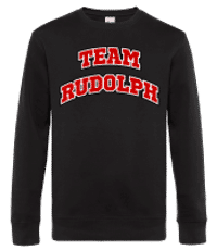 Team Rudolph - Sweat-shirt standard pour homme - Noir - Devant