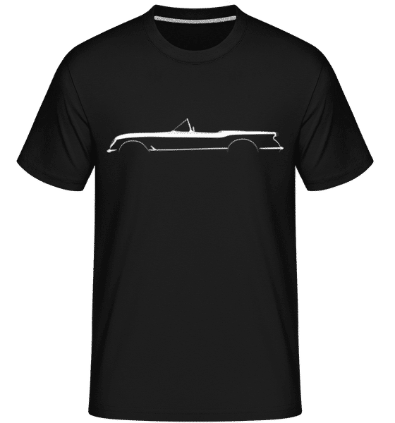 Preview: 'Chevrolet Corvette C1 1953' Silhouette - Shirtinator Men's T-Shirt - Black - Front