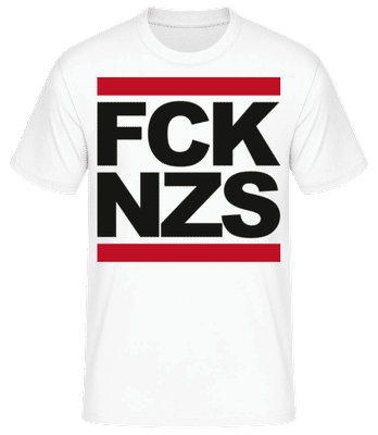 FCK NZS - T-shirt standard Homme - Blanc - Devant