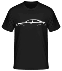 'Audi RS 3 Sedan (8Y)' Silhouette · Pánske basic tričko